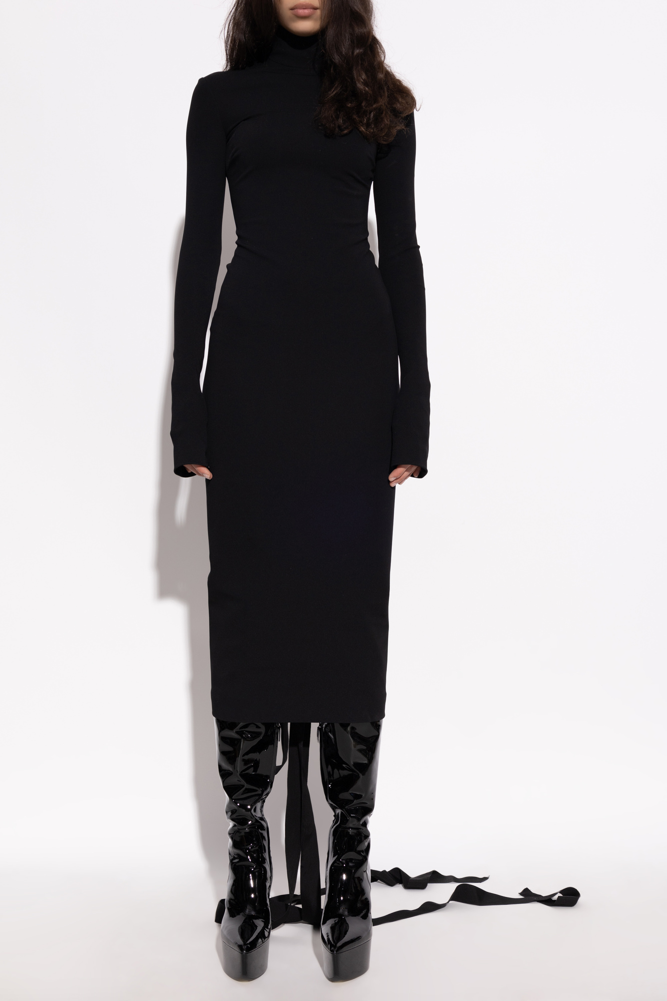 ★BALENCIAGA★ ワンピース Spiral maxi dress ドレス Black W) Balenciaga Spiral Maxi Dress Black | eBay
